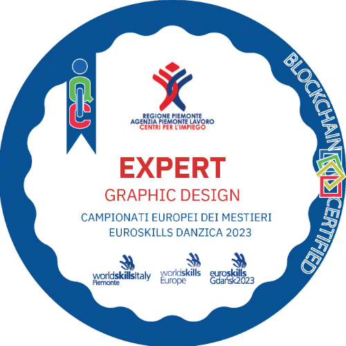 Expert Graphic Design ai Campionati dei Mestieri EuroSkills Danzica 2023